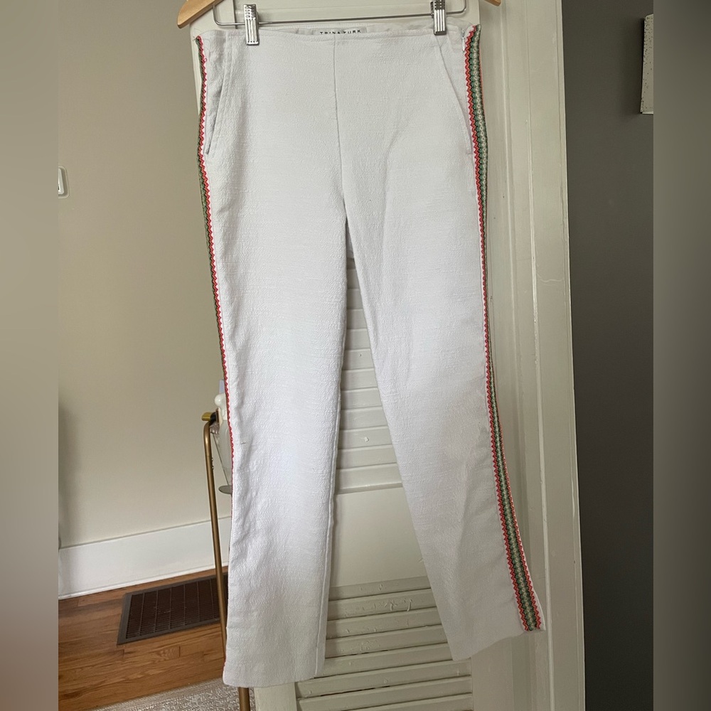 Trina Turk Elegant White Pants